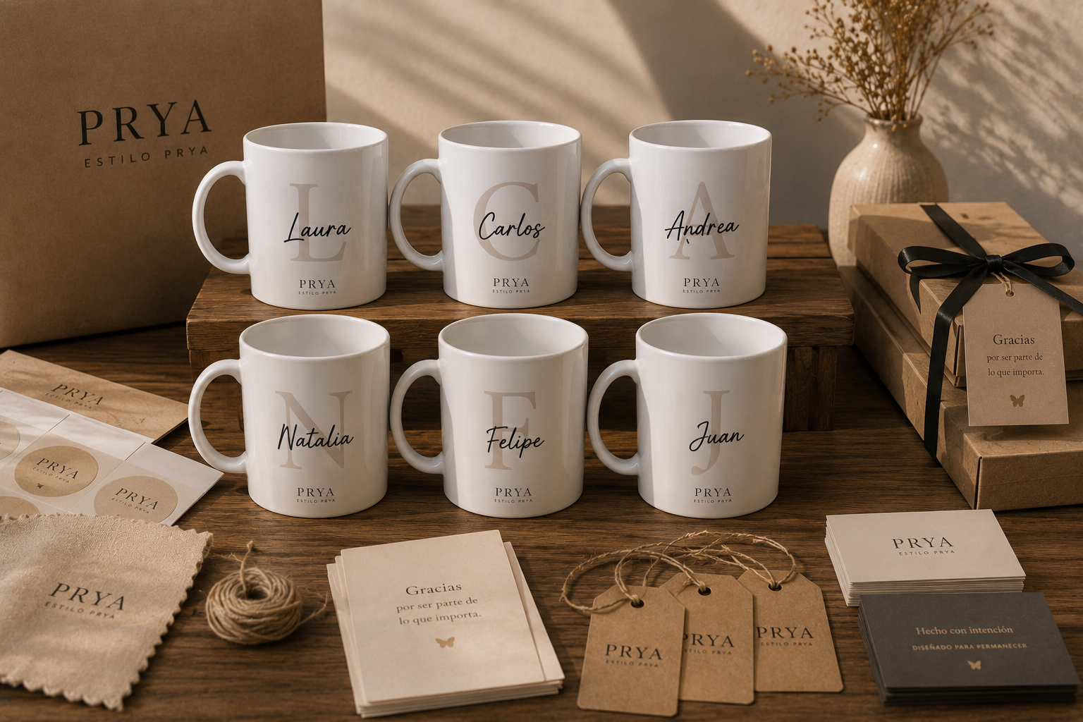 Tazas personalizadas para equipos empresariales
