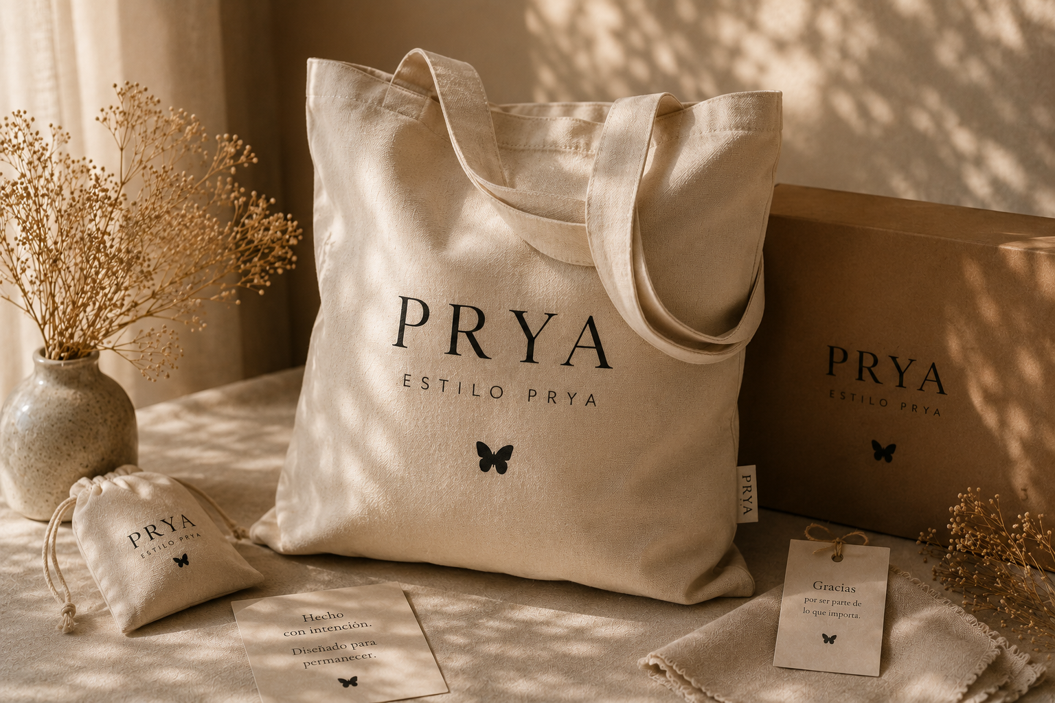 Cartuchera PRYA como empaque premium