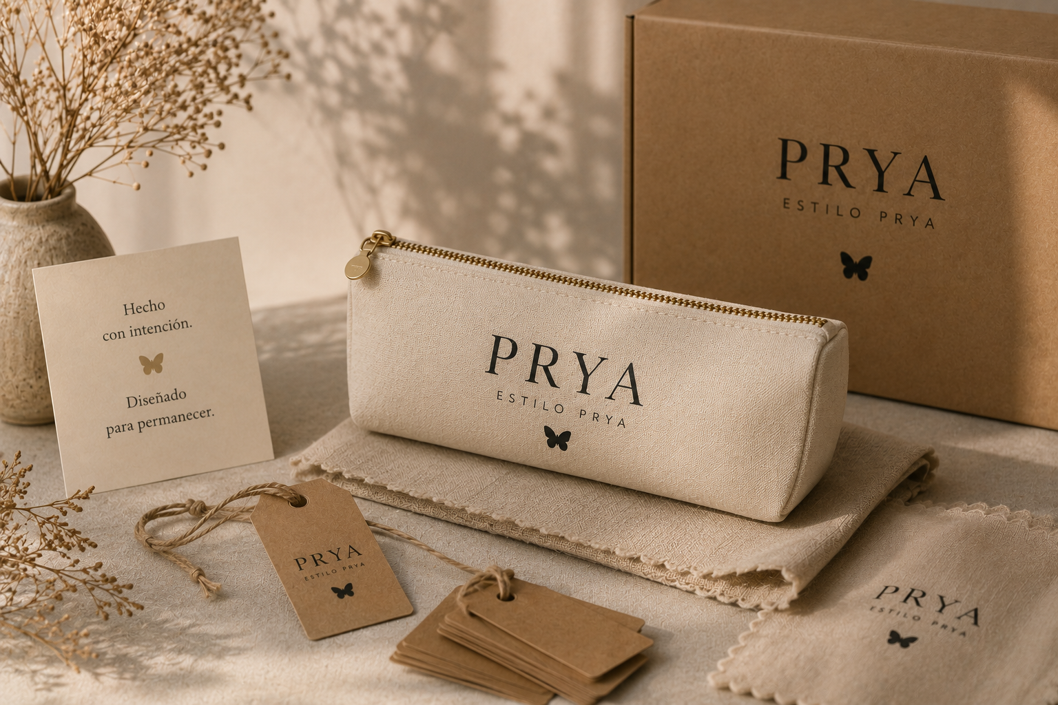 Bolsa de tela PRYA protagonista